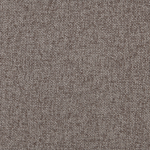 Jolie Brown Linen Textured Fabric Upholstered King Bed, 1 Piece