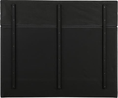 Amara Black Boucle Fabric Upholstered King Bed, 1 Piece