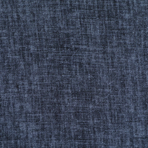 Amara Navy Chenille Fabric Upholstered Full Bed, 1 Piece (Style 3)