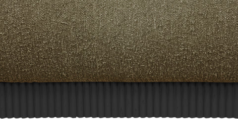 Hendrix Olive Boucle Fabric King Bed