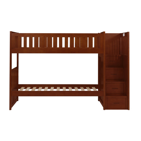 November (4) Twin/Twin Step Bunk Bed