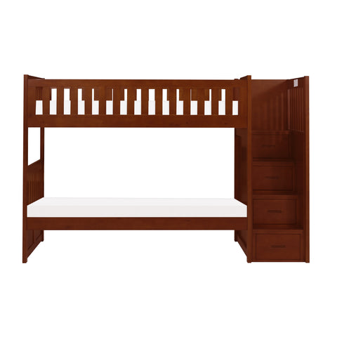 November (4) Twin/Twin Step Bunk Bed