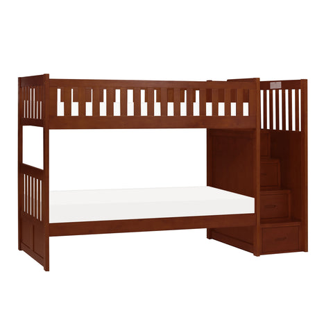 November (4) Twin/Twin Step Bunk Bed