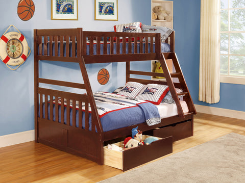November (4) Twin/Full Bunk Bed with Storage Boxes