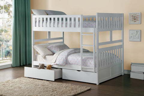 Dalton (4) Full/Full Bunk Bed with Storage Boxes
