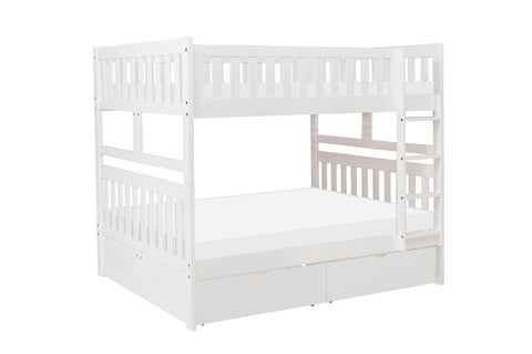 Dalton (4) Full/Full Bunk Bed with Storage Boxes