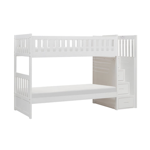 Dalton (4) Twin/Twin Step Bunk Bed
