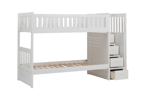 Dalton (4) Twin/Twin Step Bunk Bed