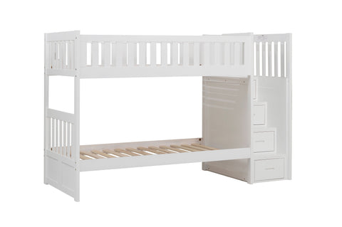 Dalton (4) Twin/Twin Step Bunk Bed