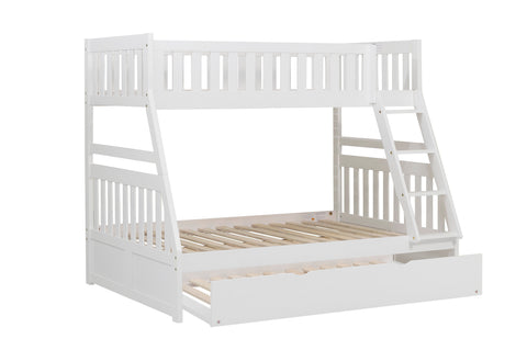 Dalton (4) Twin/Full Bunk Bed with Twin Trundle