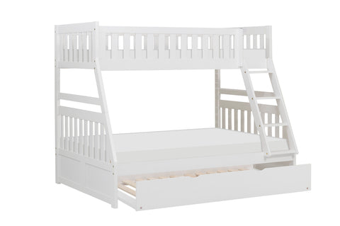 Dalton (4) Twin/Full Bunk Bed with Twin Trundle