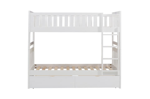 Dalton (4) Twin/Twin Bunk Bed with Storage Boxes