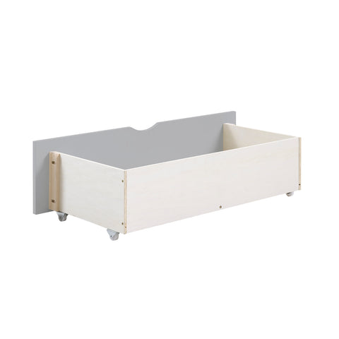 Finnegan (5) Twin/Twin Step Bunk Bed with Storage Boxes