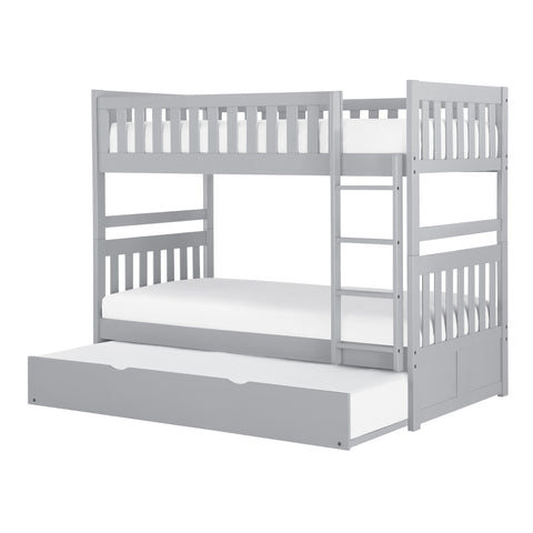 Finnegan (4) Twin/Twin Bunk Bed with Twin Trundle