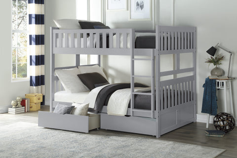 Finnegan (4) Full/Full Bunk Bed with Storage Boxes