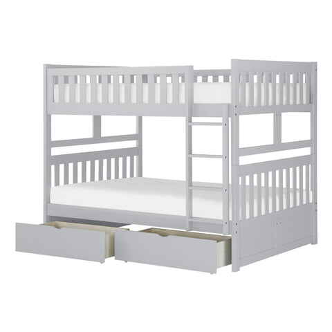Finnegan (4) Full/Full Bunk Bed with Storage Boxes