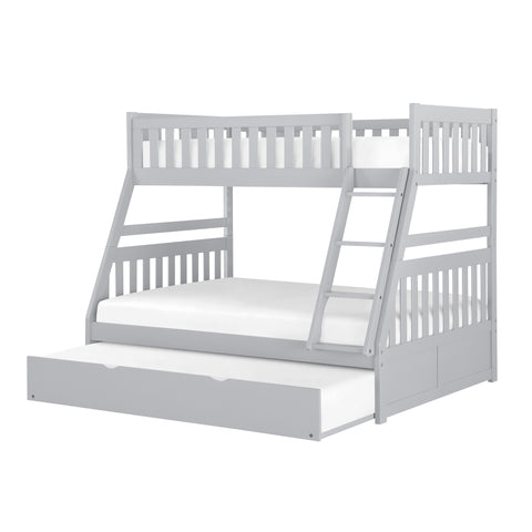 Finnegan (4) Twin/Full Bunk Bed with Twin Trundle