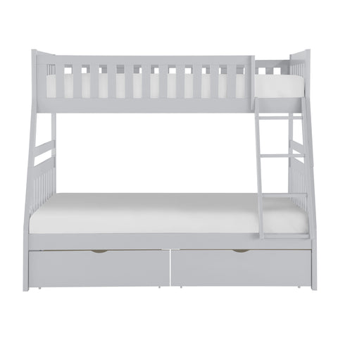Finnegan (4) Twin/Full Bunk Bed with Storage Boxes