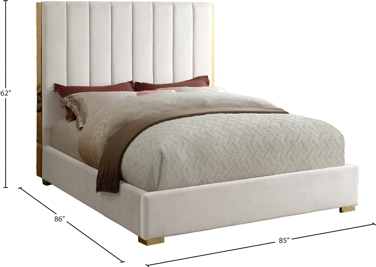 king bed