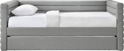 Finley Grey Vegan Leather Twin Daybed