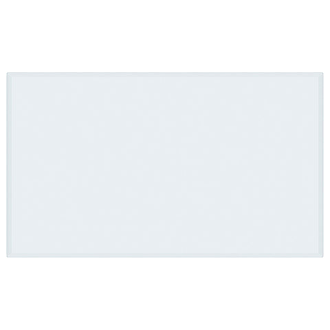 Eudora 6mm Rectangular Clear Tempered Glass TopClear