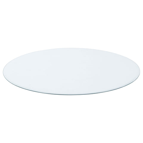 Alana 6mm Round Clear Tempered Glass TopClear