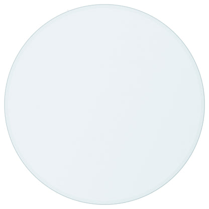 Dunmore 6mm Round Clear Tempered Glass TopClear