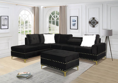 Cecilia Black Sectional