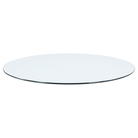 Dunmore 10mm Round Clear Tempered Glass TopClear