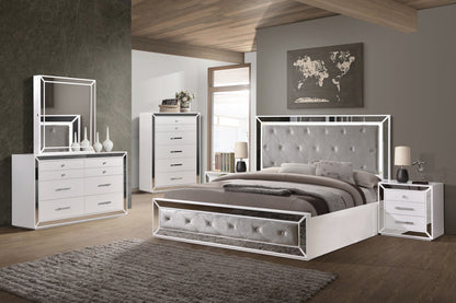 Catalina Queen Bed, Dresser, Mirror and 1 Night Stand