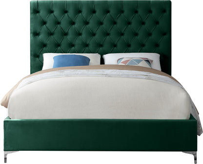 Sei Green Velvet Full Bed F