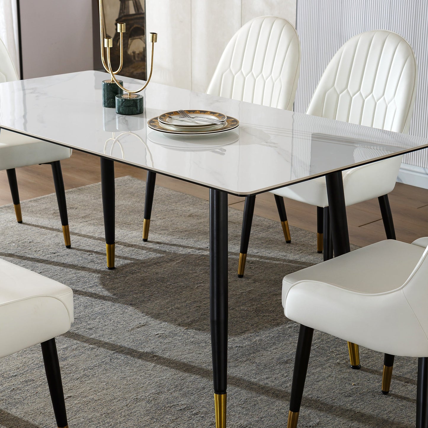 marta rectangular dining table