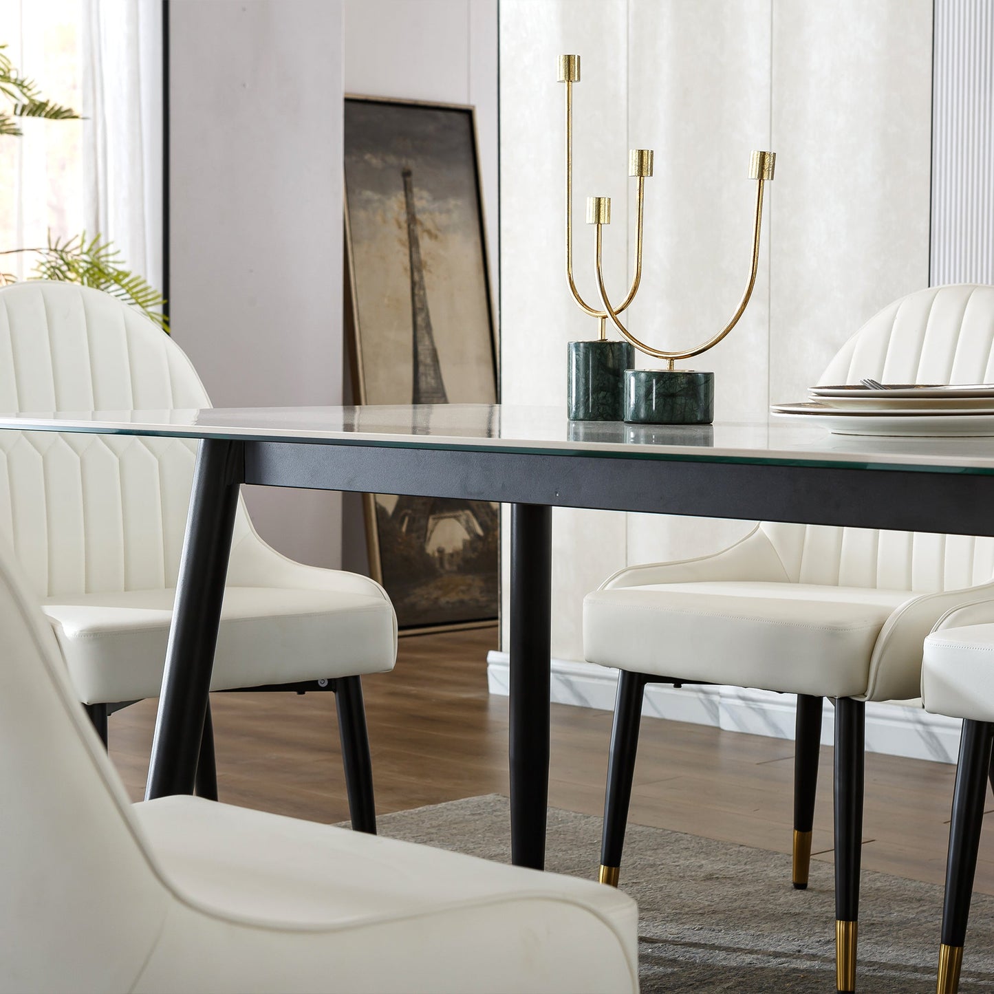 marta rectangular dining table