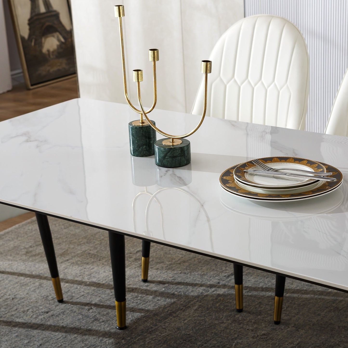 marta rectangular dining table