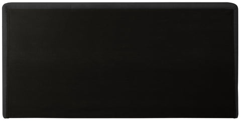 Sorrento Black Teddy Fabric King Bed (3 Boxes) K