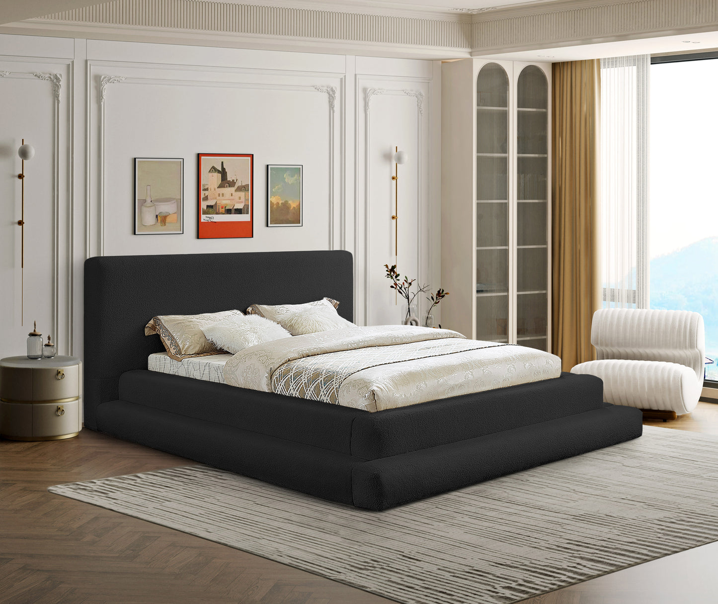 queen bed (3 boxes)