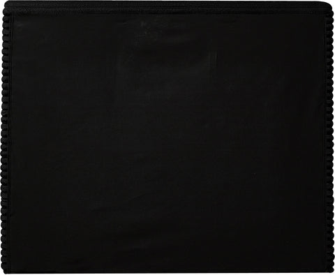 Jax Black Corduroy Fabric Twin Bed