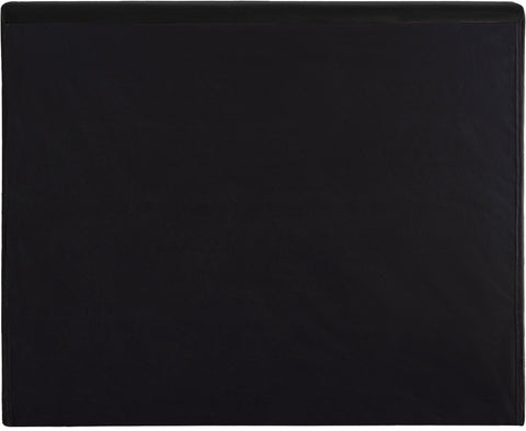 Talia Black Velvet Upholstered Twin Bed, 1 Piece
