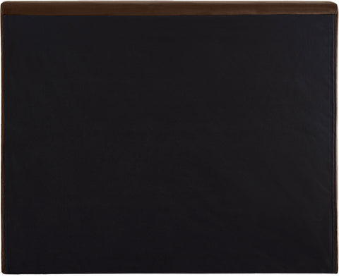 Talia Brown Velvet Upholstered Twin Bed, 1 Piece