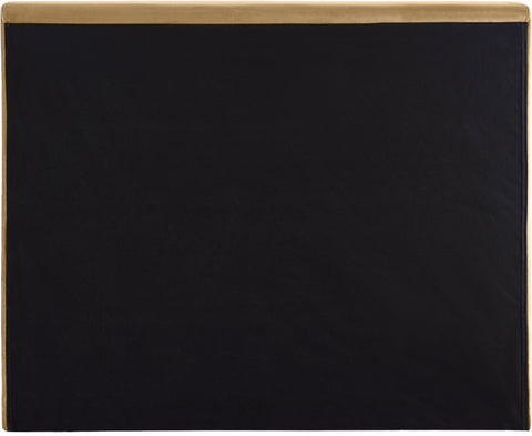 Talia Camel Velvet Upholstered Twin Bed, 1 Piece