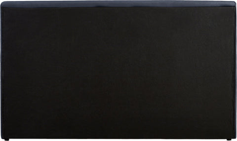 Talia Navy Velvet Upholstered Full Bed, 1 Piece