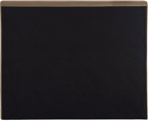 Talia Taupe Velvet Upholstered Twin Bed, 1 Piece