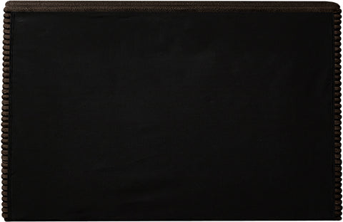 Trivoli Brown Corduroy Fabric Twin Bed (3 Boxes)