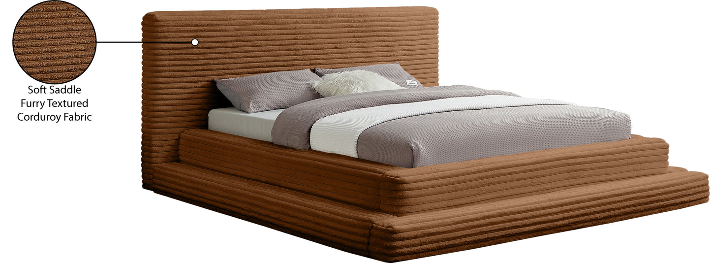 trivoli saddle corduroy fabric full bed (3 boxes)