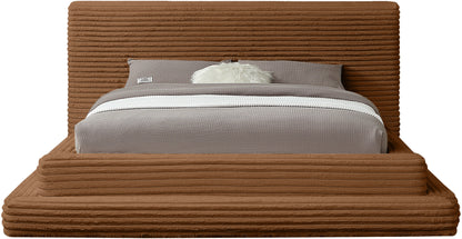 Trivoli Saddle Corduroy Fabric Full Bed (3 Boxes)