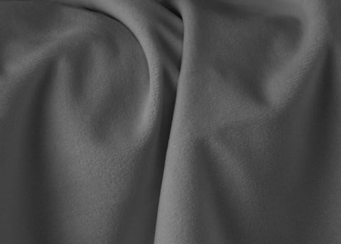 Linden Grey Velvet Upholstered Full Bed, 1 Piece