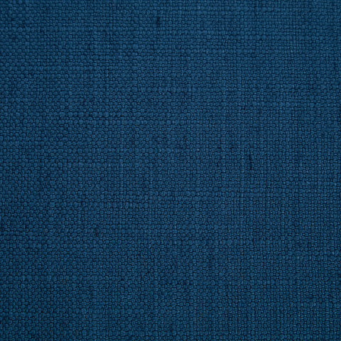 Clover Navy Linen Textured Fabric Twin Bed T