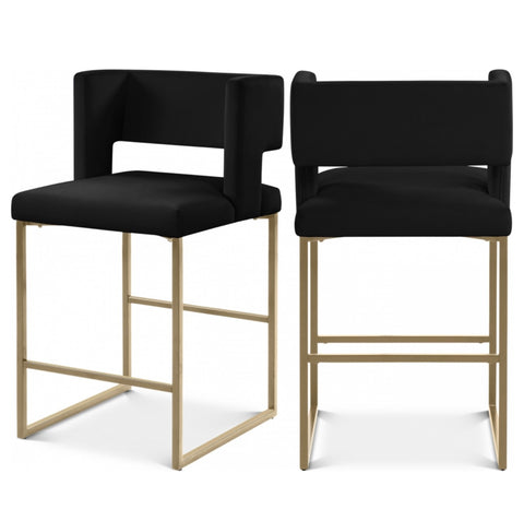Noir Counter Height 3 Pc Dining Set