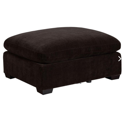 Zakiya 5-piece Upholstered Modular Sectional ChocolateDark Chocolate