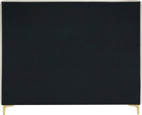 Finley Cream Velvet King Bed K